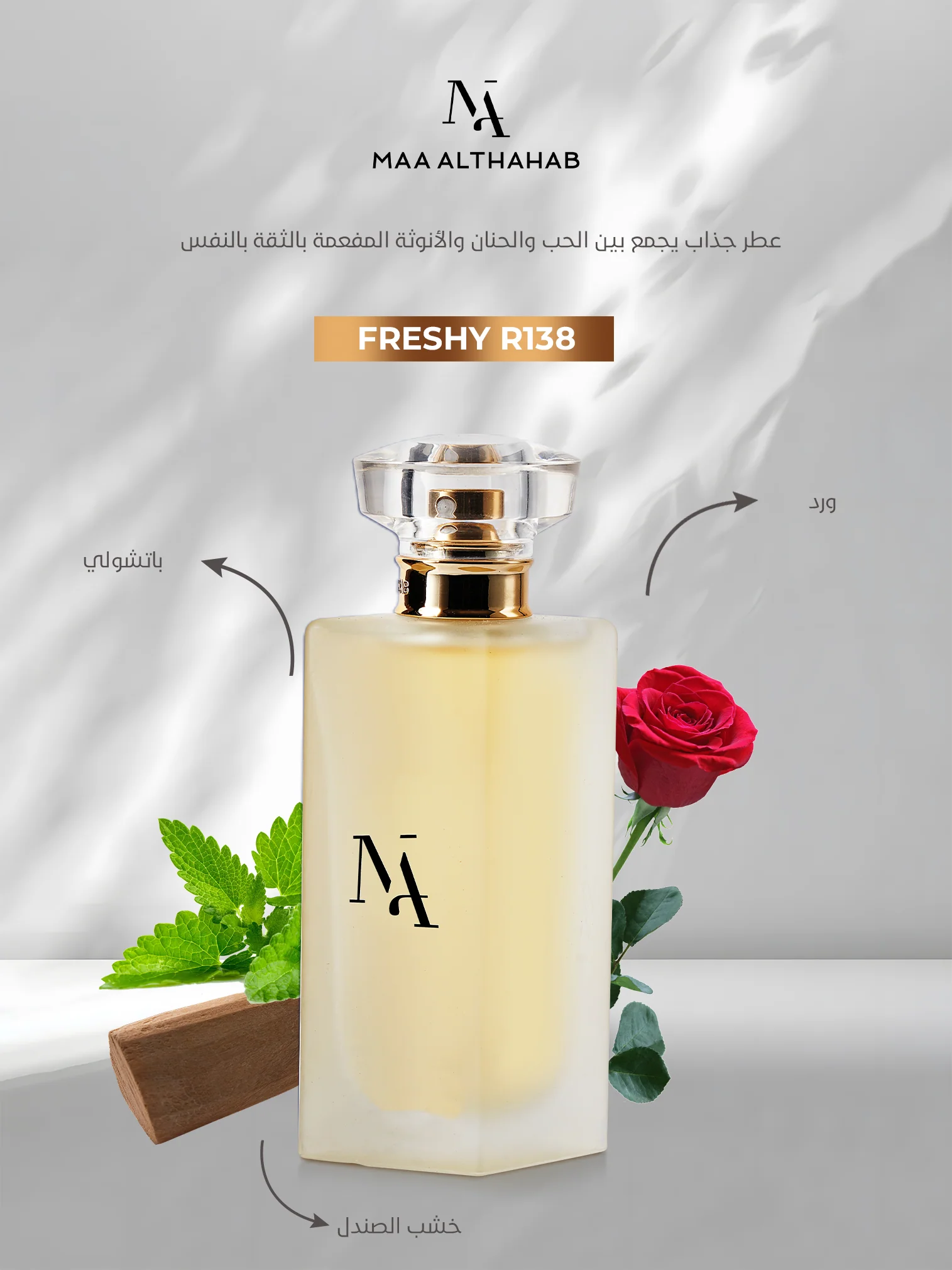 Freshy R138 Inspired by One Million Gold for Men